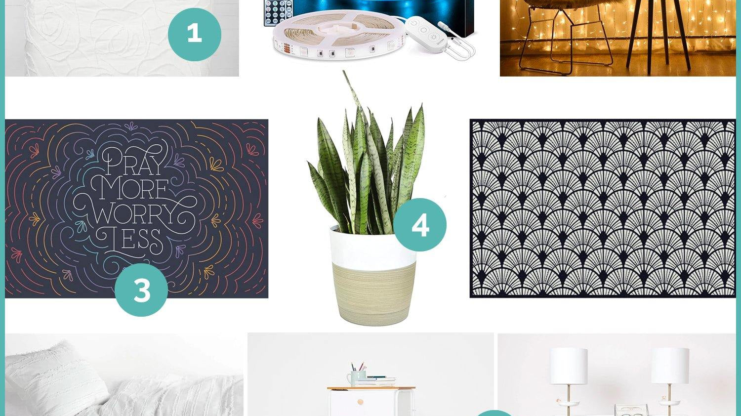 Dorm Room Organizing and Styling for the University-Bound! - Carolina Creekhouse Easy to Clean Premium Vinyl Mats