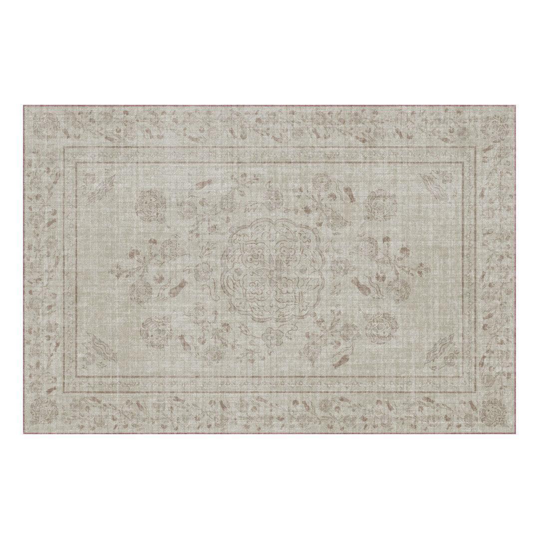 Audrey Placemat | Cream - Premium Vinyl Mat - Carolina Creekhouse Easy to Clean Premium Vinyl Mats