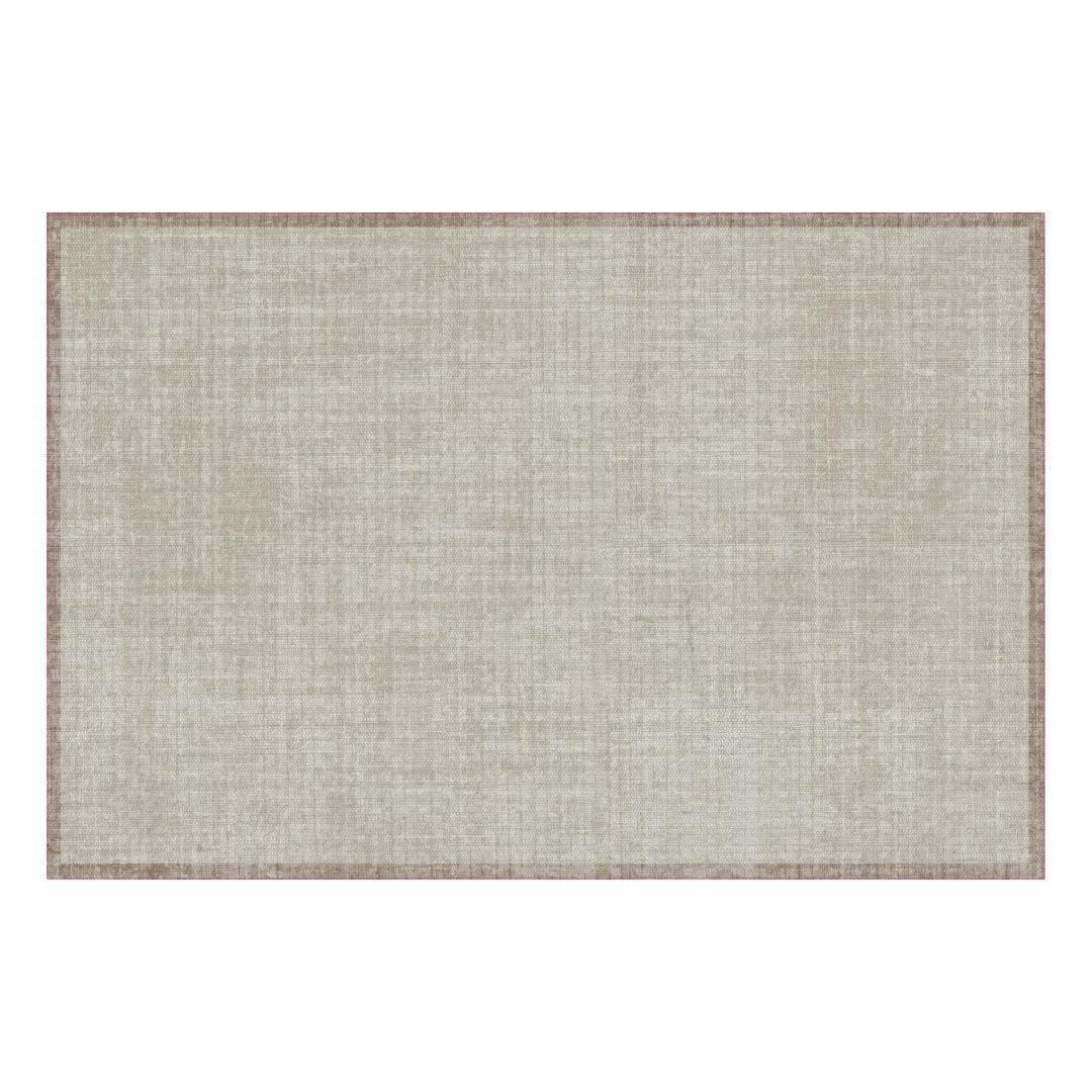 Connie Cream 4x6 FloorFlat - *Final Sale* PERFECT - Carolina Creekhouse Easy to Clean Premium Vinyl Mats