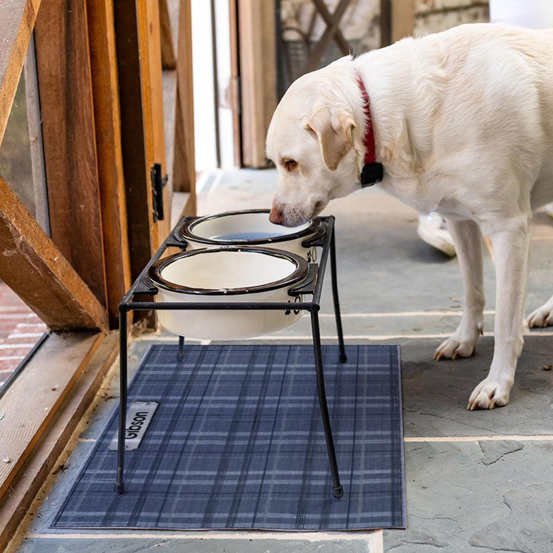 Paula PetFlat - Premium Vinyl Mat - Carolina Creekhouse Easy to Clean Premium Vinyl Mats