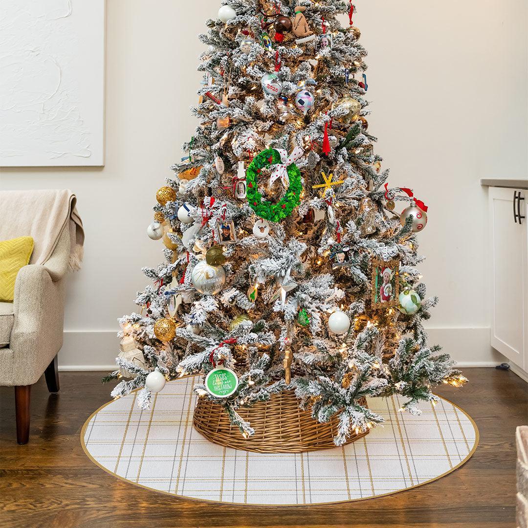 Joy FloorFlat | Cream - Premium Vinyl Mat - Carolina Creekhouse Easy to Clean Premium Vinyl Mats