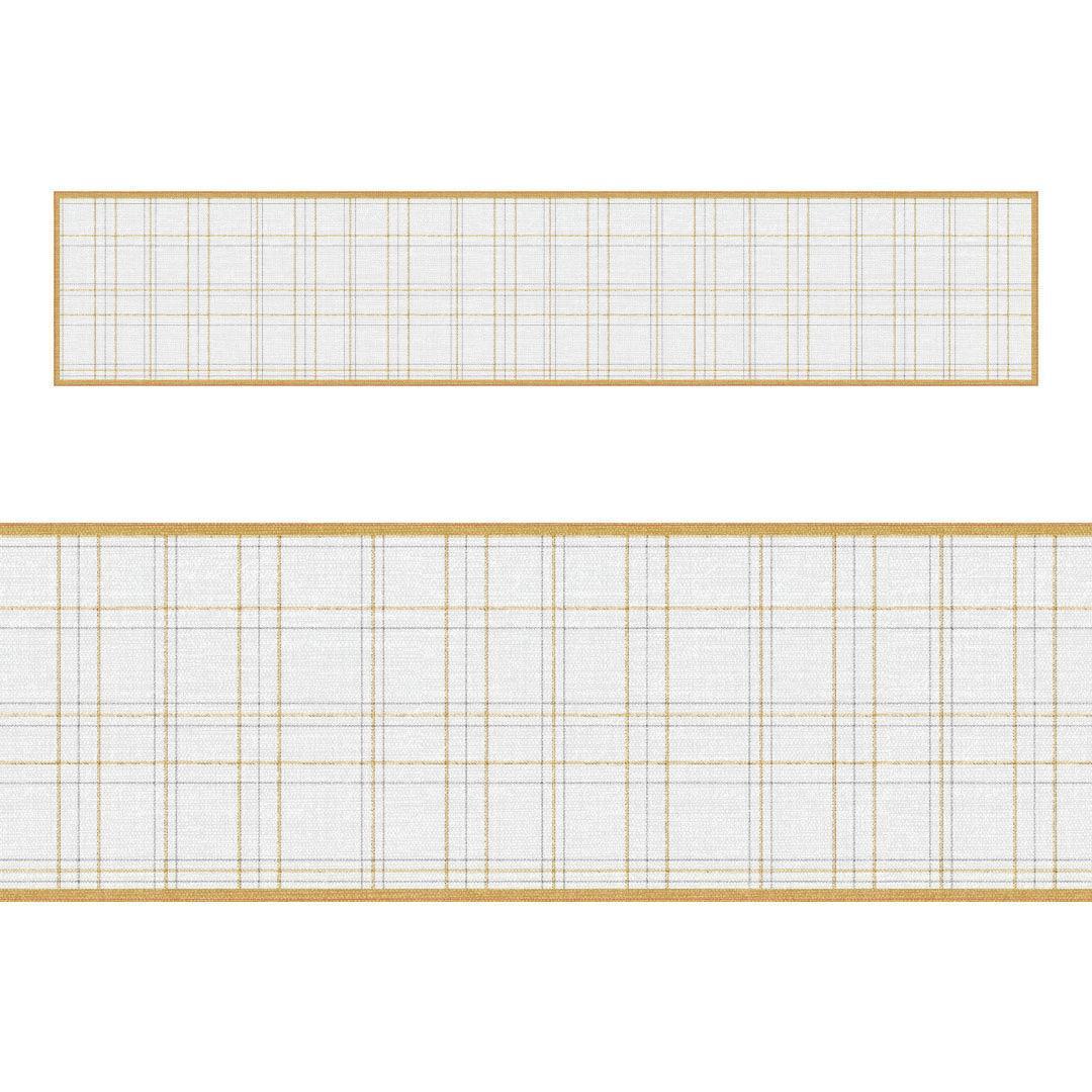 Joy Table Runner | Cream - Premium Vinyl Mat - Carolina Creekhouse Easy to Clean Premium Vinyl Mats