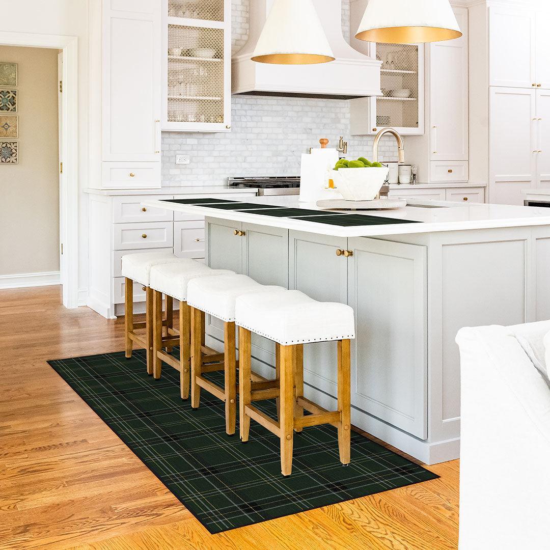 Joy FloorFlat | Green - Premium Vinyl Mat - Carolina Creekhouse Easy to Clean Premium Vinyl Mats