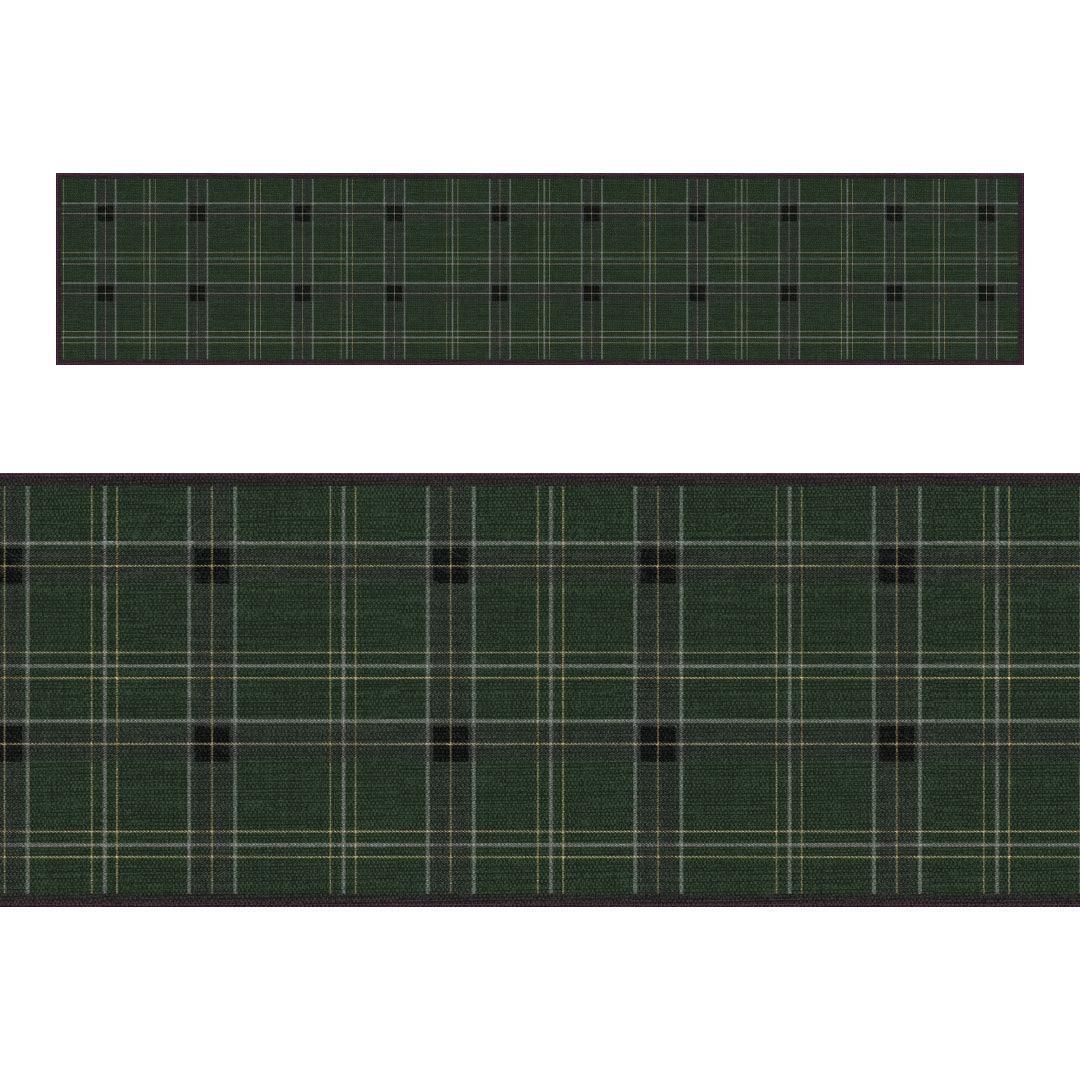 Joy Table Runner | Green - Premium Vinyl Mat - Carolina Creekhouse Easy to Clean Premium Vinyl Mats