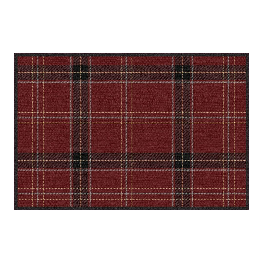 Joy FloorFlat | Red - Premium Vinyl Mat - Carolina Creekhouse Easy to Clean Premium Vinyl Mats