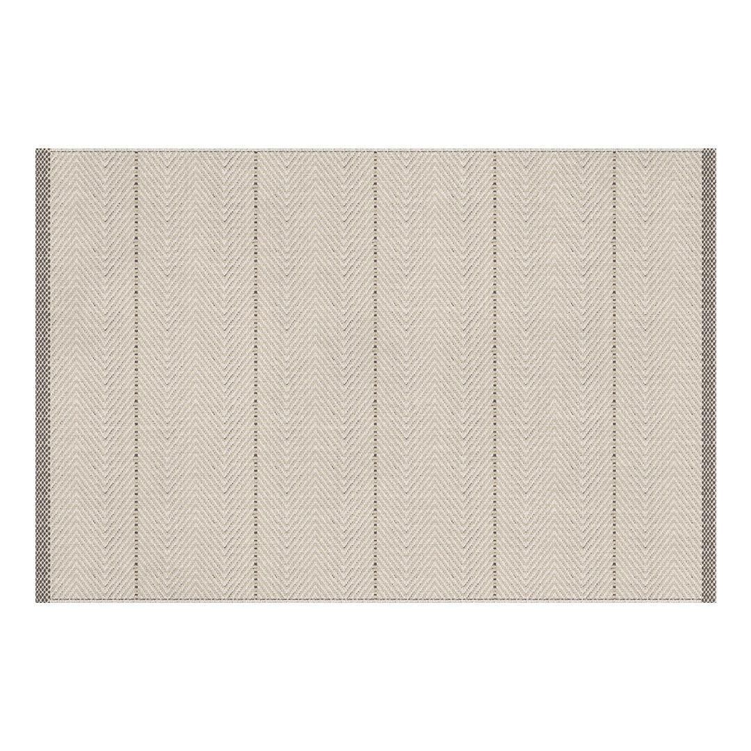 SwatchPop Kristen FloorFlat | Cream - Carolina Creekhouse Easy to Clean Premium Vinyl Mats