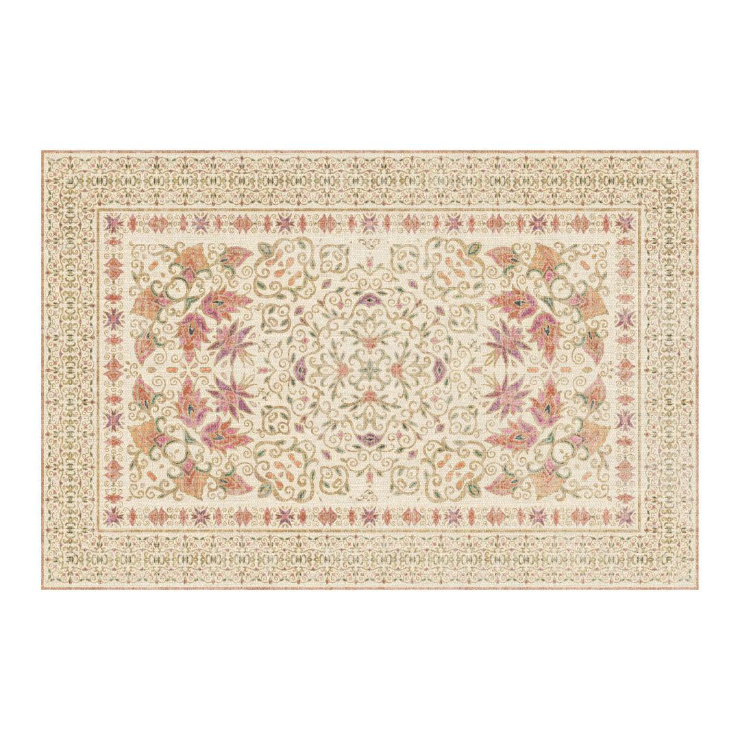 Victoria Gold 14"x19" Placemat - *Final Sale* PERFECT - Carolina Creekhouse Easy to Clean Premium Vinyl Mats
