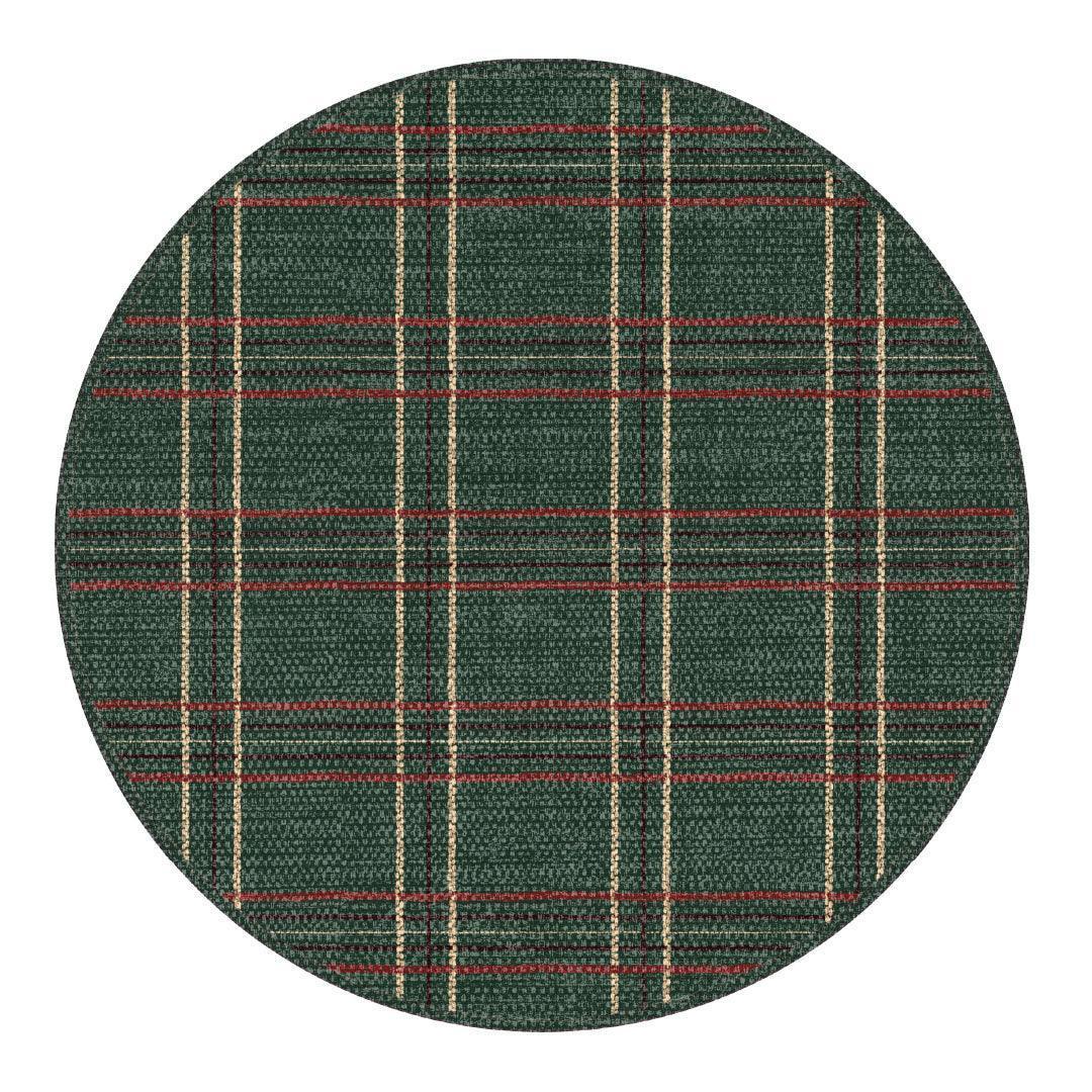 Abby Placemat | Winter Green - Carolina Creekhouse Easy to Clean Premium Vinyl Mats