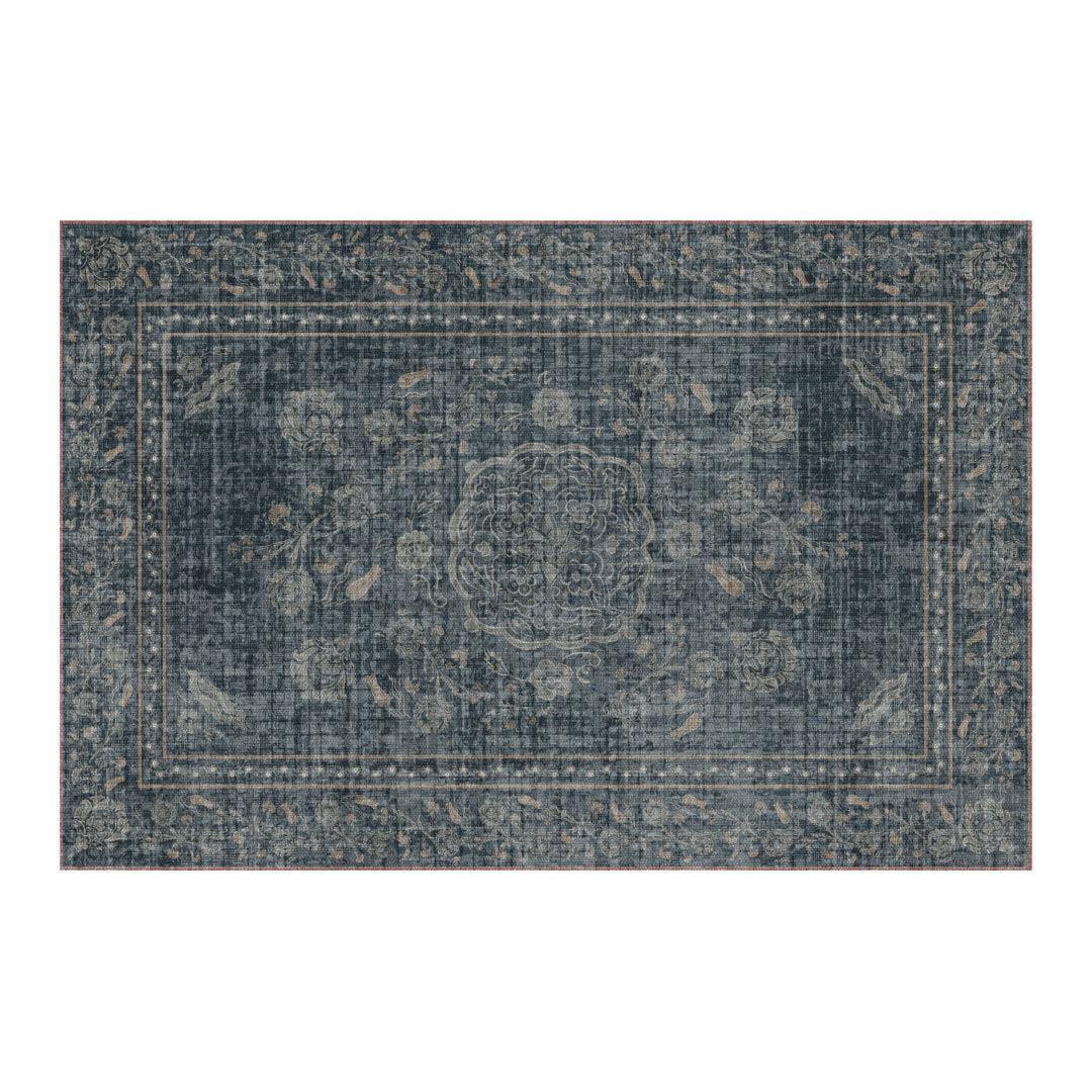 Audrey Placemat | Blue - Premium Vinyl Mat - Carolina Creekhouse Easy to Clean Premium Vinyl Mats