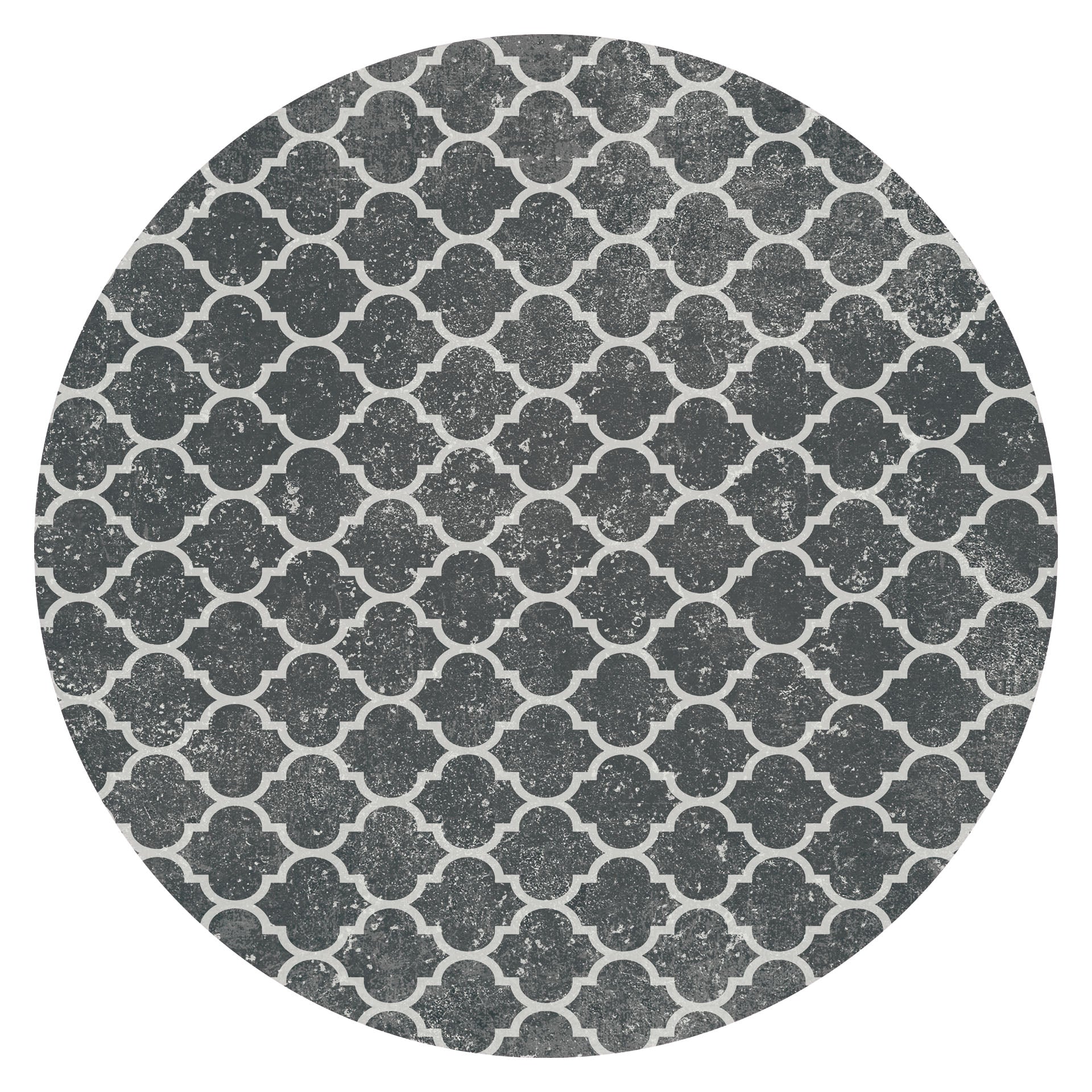 Ava FloorFlat | Charcoal - Premium Vinyl Floor Mat - Carolina Creekhouse Easy to Clean Premium Vinyl Mats