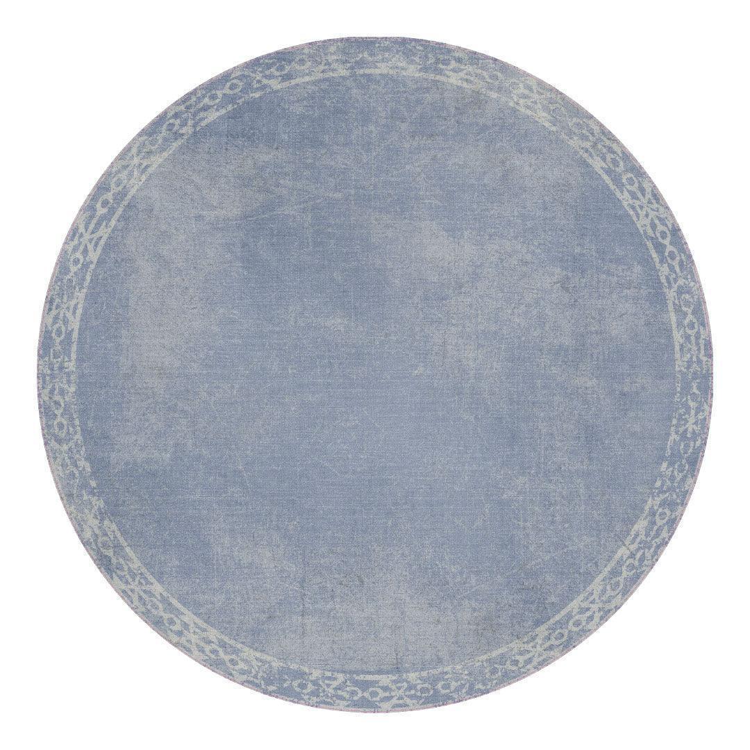 Evelyn Placemat | Blue - Carolina Creekhouse Easy to Clean Premium Vinyl Mats