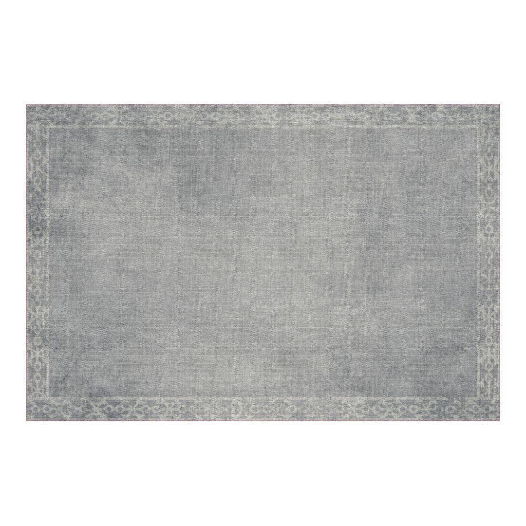 Evelyn Swatch | Grey - Carolina Creekhouse Easy to Clean Premium Vinyl Mats
