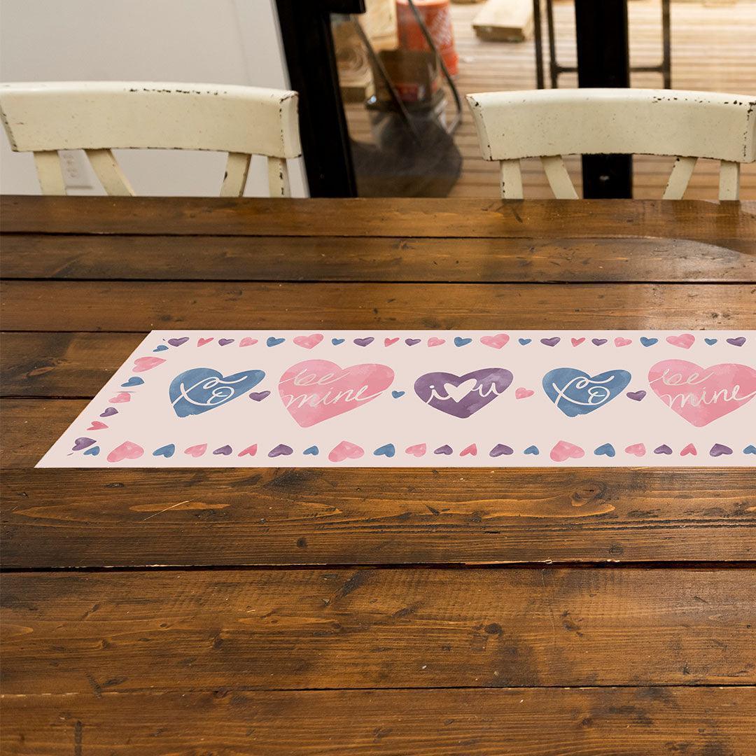 Hearts Runner - Carolina Creekhouse Easy to Clean Premium Vinyl Mats