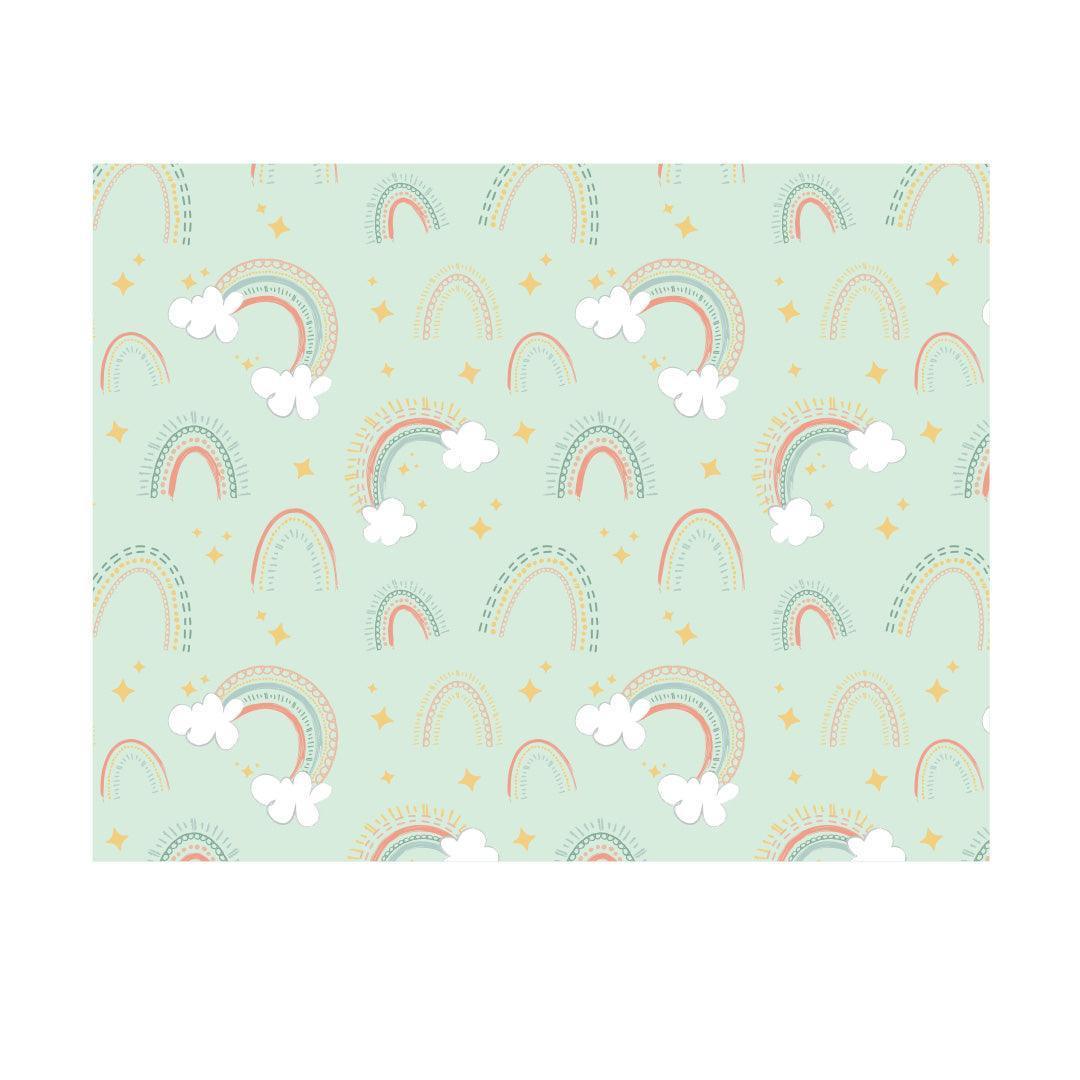 Iris Desk Pad OfficeFlat - Premium Vinyl Floor Mat - Carolina Creekhouse Easy to Clean Premium Vinyl Mats