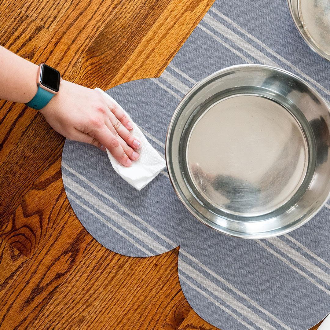 Jane Dog PetFlat | Blue - Premium Vinyl Mat - Carolina Creekhouse Easy to Clean Premium Vinyl Mats