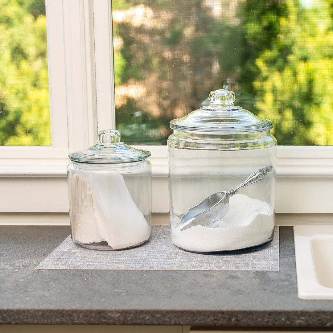 Jessica Placemat | White - Premium Vinyl Mat - Carolina Creekhouse Easy to Clean Premium Vinyl Mats