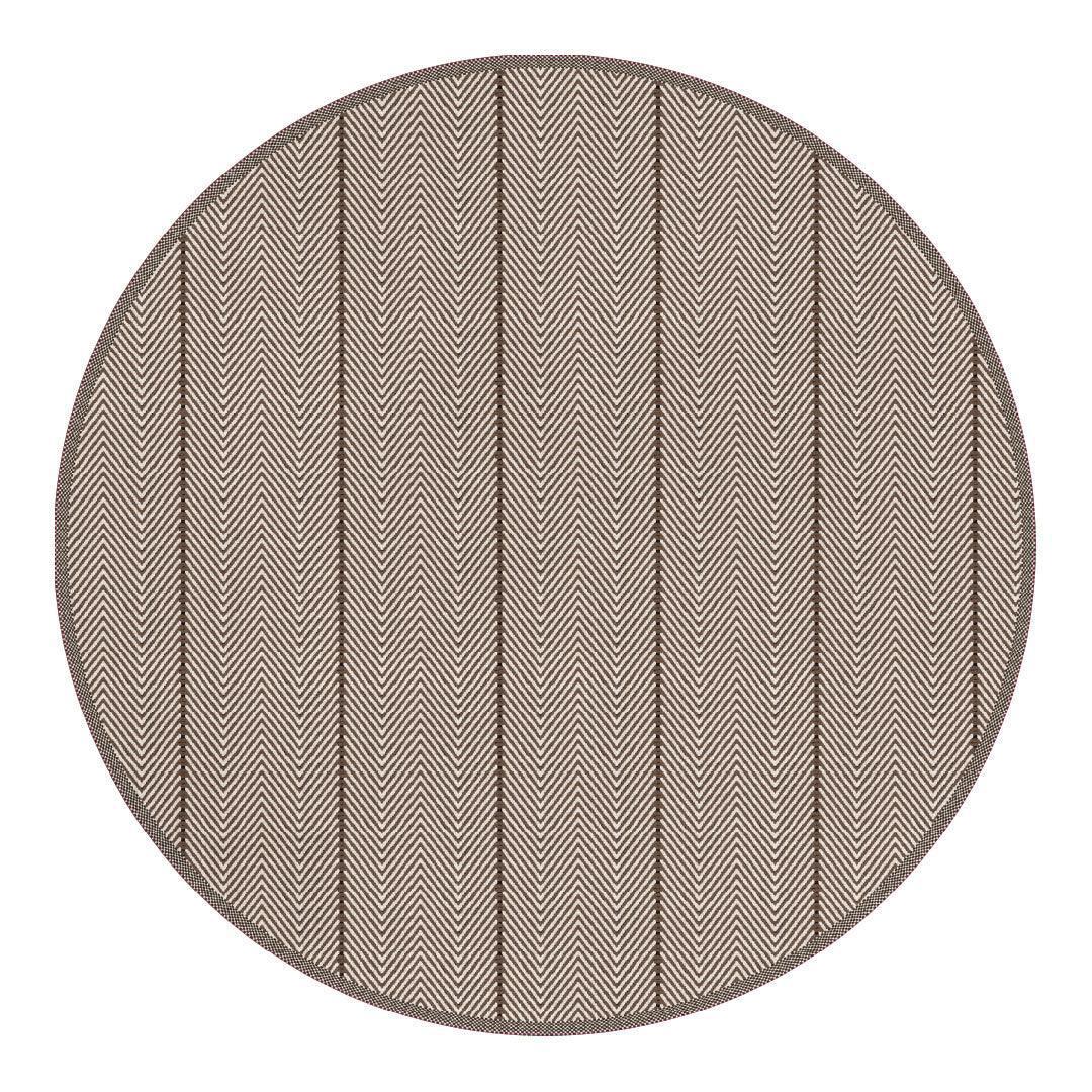 Kristen Placemat | Brown - Premium Vinyl Mat - Carolina Creekhouse Easy to Clean Premium Vinyl Mats
