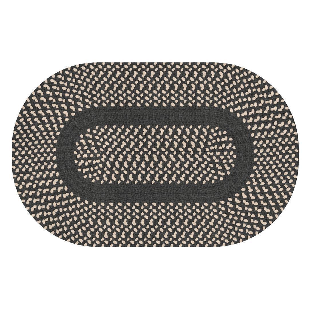 3acrehomestead Linda FloorFlat | Black - Premium Vinyl Floor Mat - Carolina Creekhouse Easy to Clean Premium Vinyl Mats