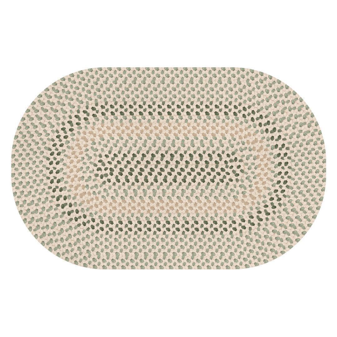 3acrehomestead Linda FloorFlat | Green - Premium Vinyl Mat - Carolina Creekhouse Easy to Clean Premium Vinyl Mats