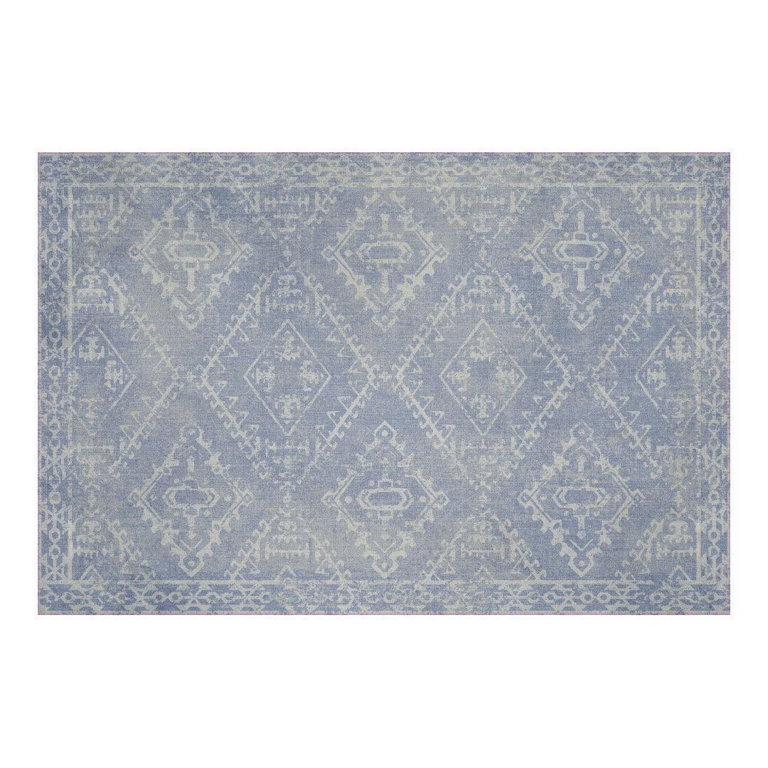 McCall Placemat | Blue - Carolina Creekhouse Easy to Clean Premium Vinyl Mats