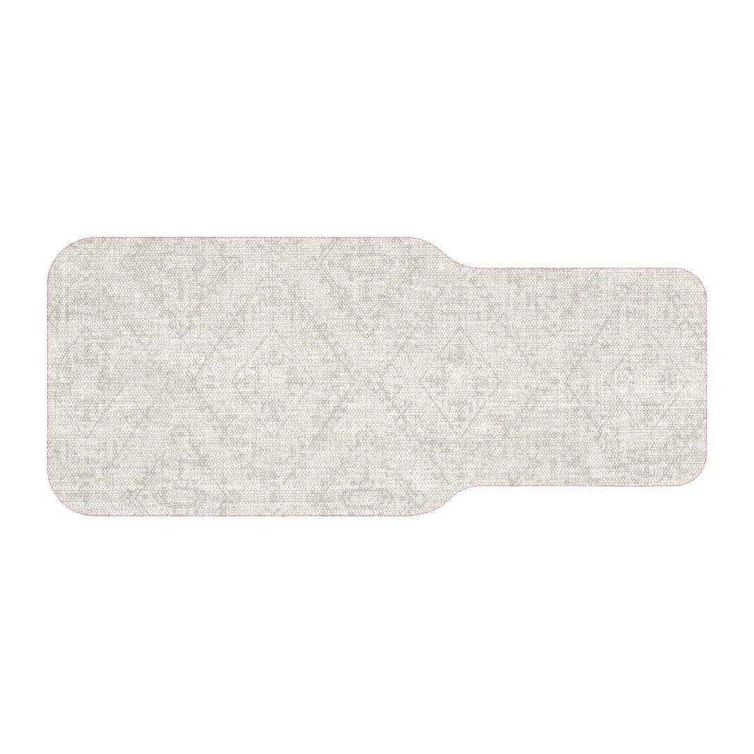 McCall Keyboard Pad OfficeFlat | White - Carolina Creekhouse Easy to Clean Premium Vinyl Mats