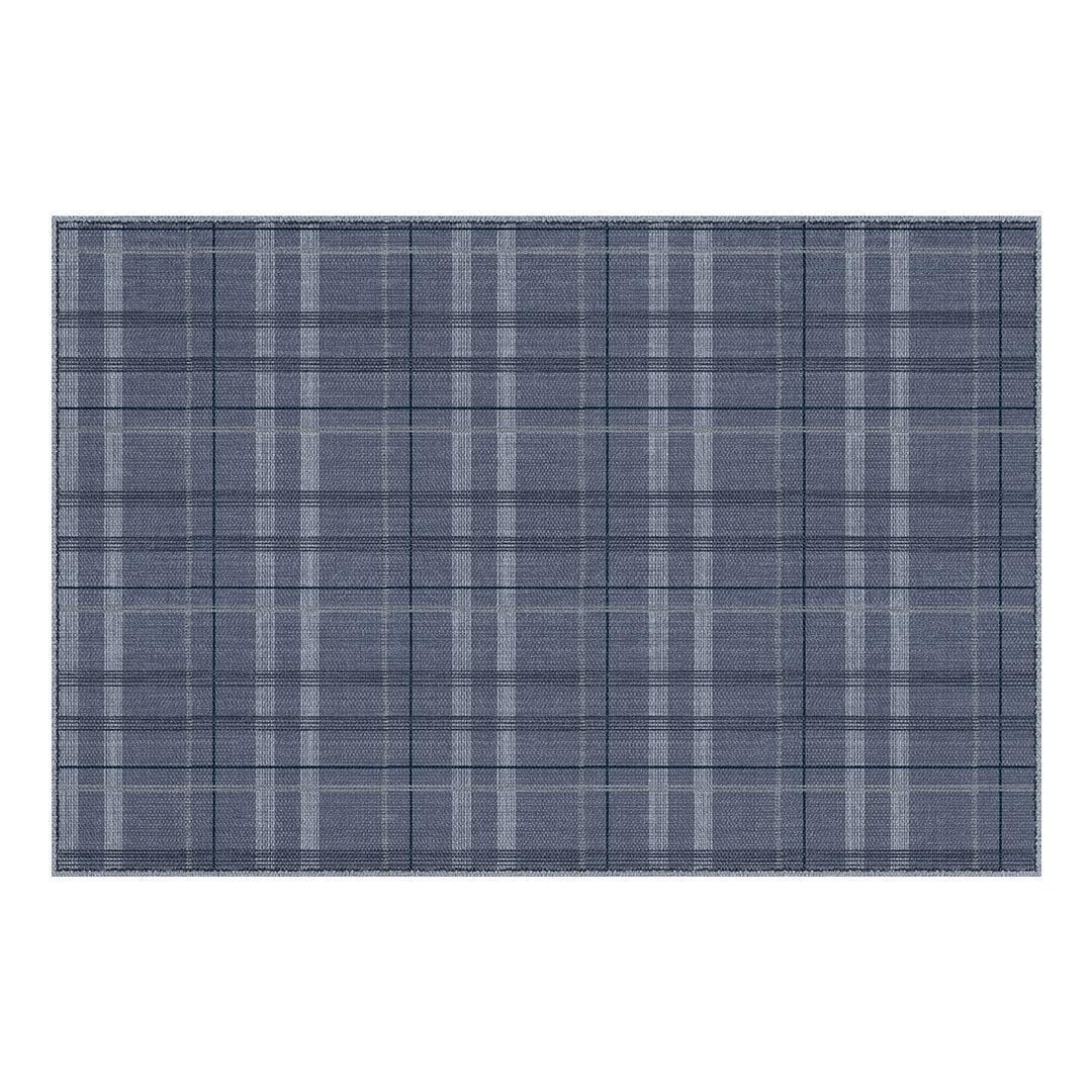 Paula FloorFlat | Blue - Premium Vinyl Floormat - Carolina Creekhouse Easy to Clean Premium Vinyl Mats