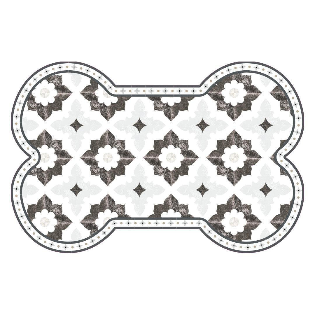 Sara Bone PetFlat - Premium Vinyl Mat - Carolina Creekhouse Easy to Clean Premium Vinyl Mats