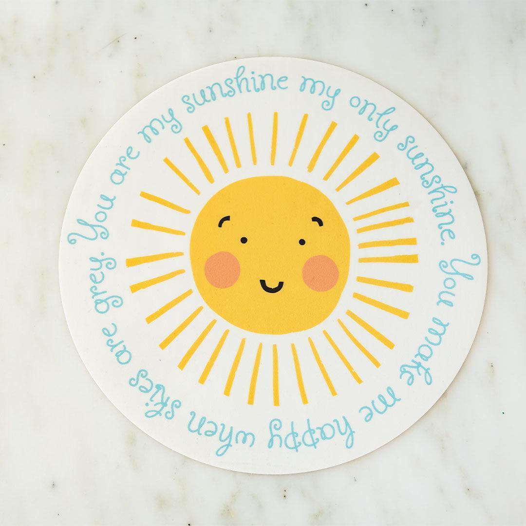 Sunshine Placemat - Carolina Creekhouse Easy to Clean Premium Vinyl Mats