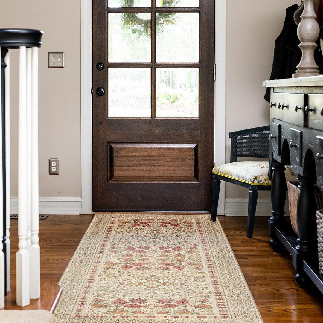 Victoria FloorFlat | Gold - Premium Vinyl Mat - Carolina Creekhouse Easy to Clean Premium Vinyl Mats