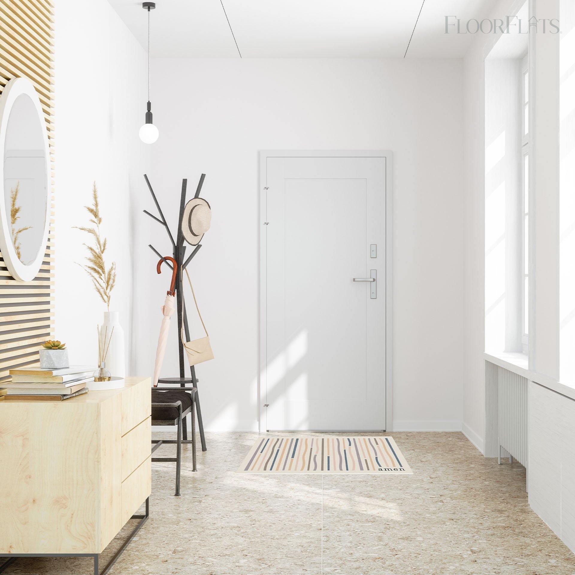 Amen FloorFlat - Premium Vinyl Floor Mat - Carolina Creekhouse Easy to Clean Premium Vinyl Mats