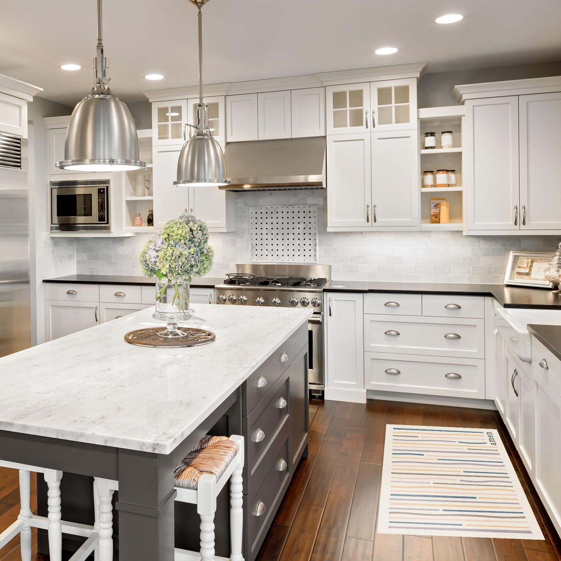 Amen FloorFlat - Premium Vinyl Floor Mat - Carolina Creekhouse Easy to Clean Premium Vinyl Mats