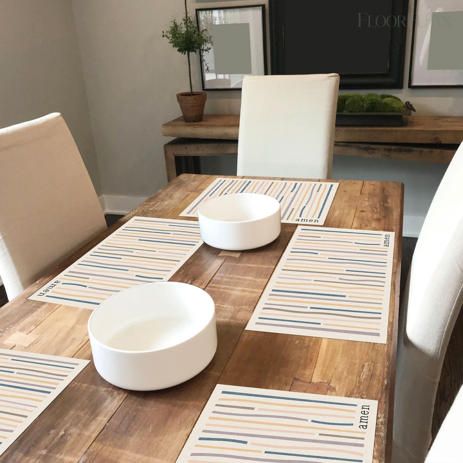 Amen Placemat - Carolina Creekhouse Easy to Clean Premium Vinyl Mats