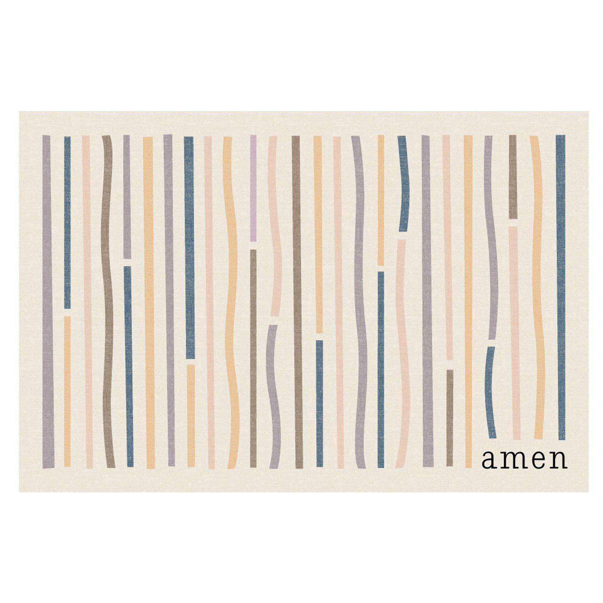 Amen FloorFlat - Premium Vinyl Floor Mat - Carolina Creekhouse Easy to Clean Premium Vinyl Mats