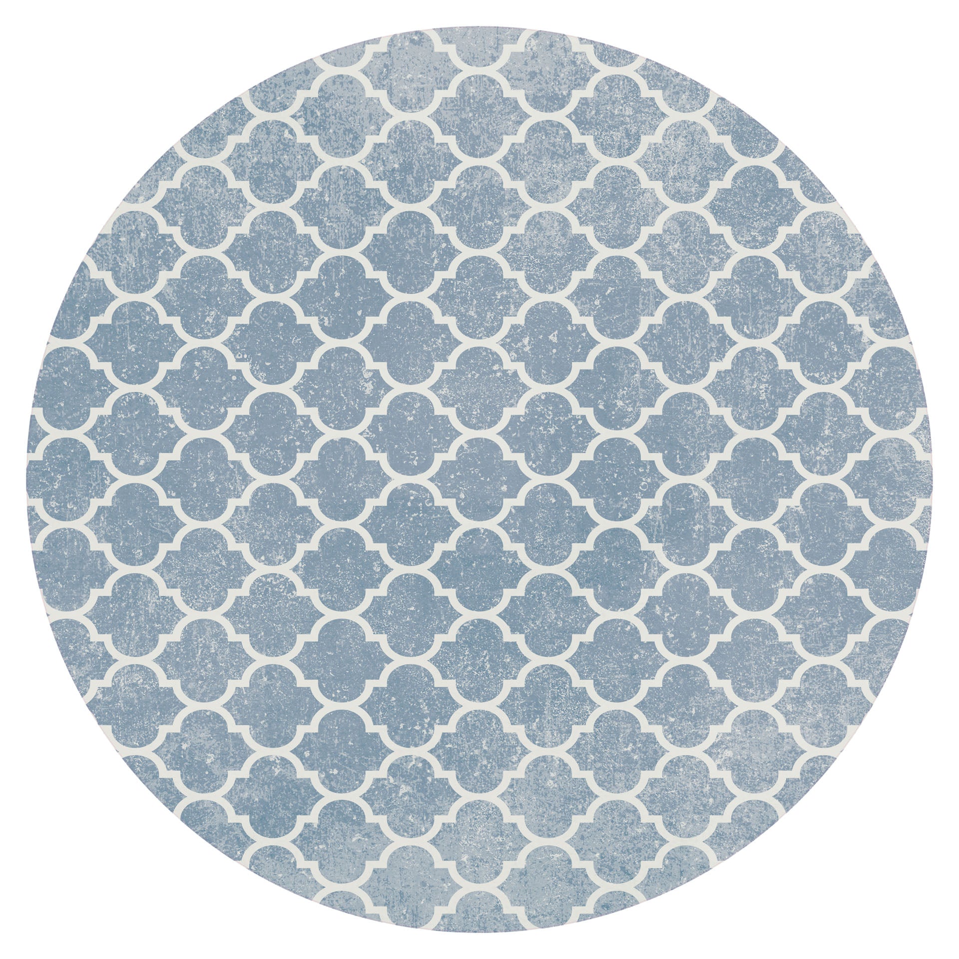 Ava FloorFlat | Blue - Premium Vinyl Mat - Carolina Creekhouse Easy to Clean Premium Vinyl Mats