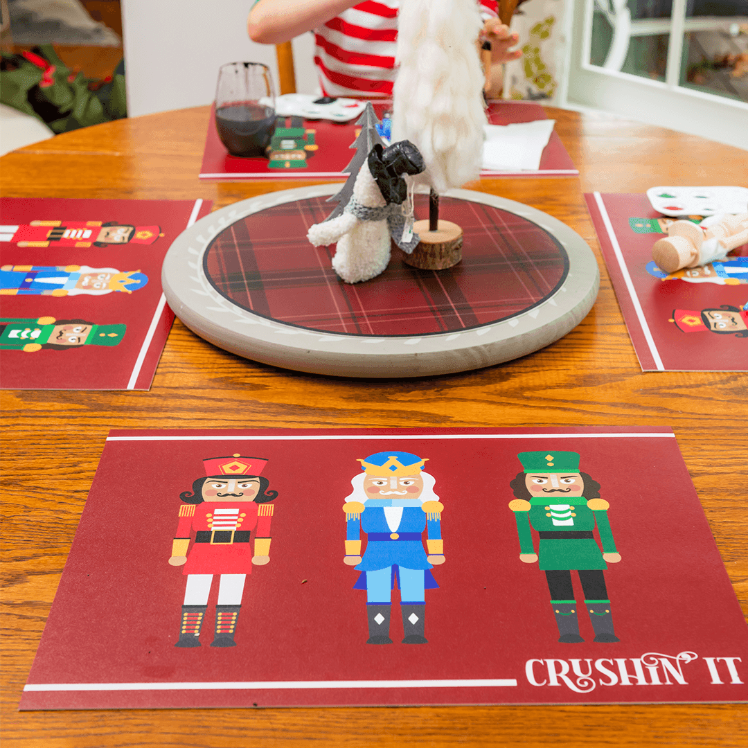 Crushin' It Placemat - Carolina Creekhouse Easy to Clean Premium Vinyl Mats