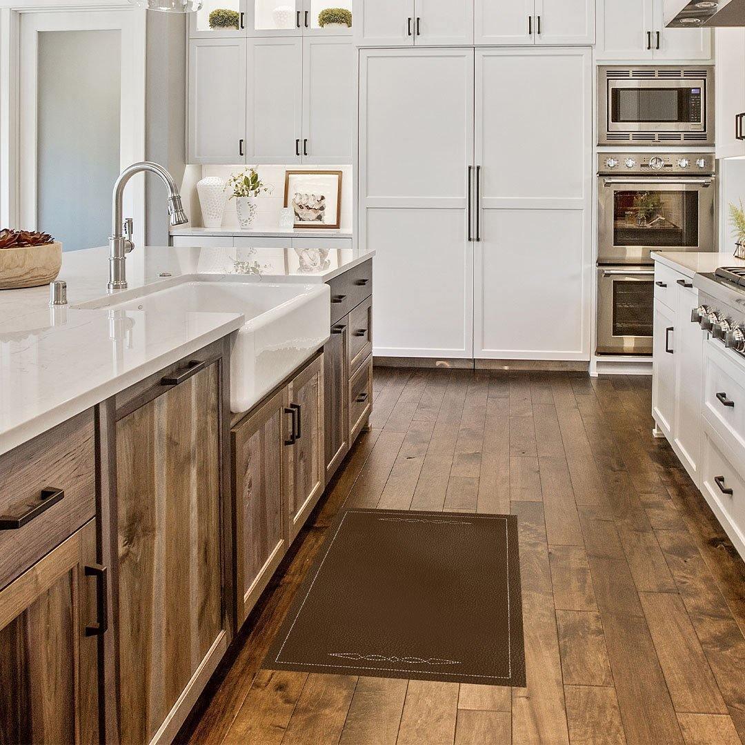 Touch of Class FloorFlat - Premium Vinyl Floor Mat - Carolina Creekhouse Easy to Clean Premium Vinyl Mats