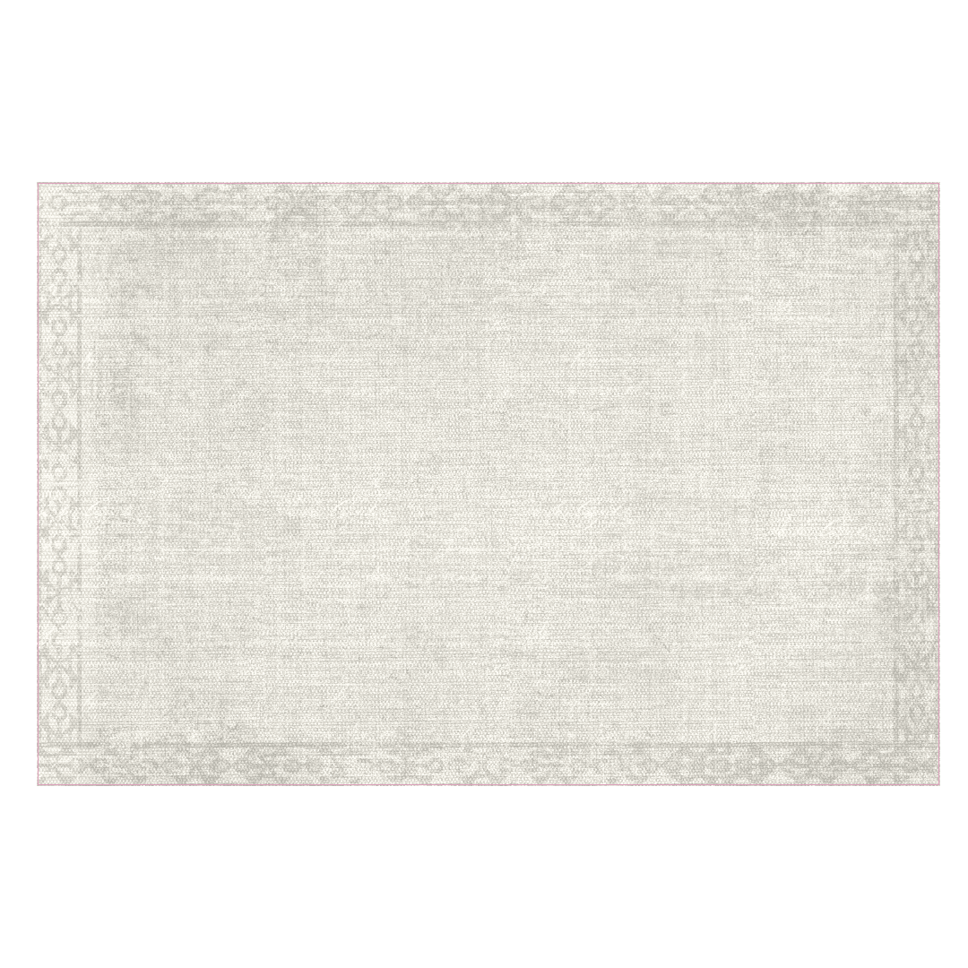 Evelyn FloorFlat | White - Premium Vinyl Mat - Carolina Creekhouse Easy to Clean Premium Vinyl Mats
