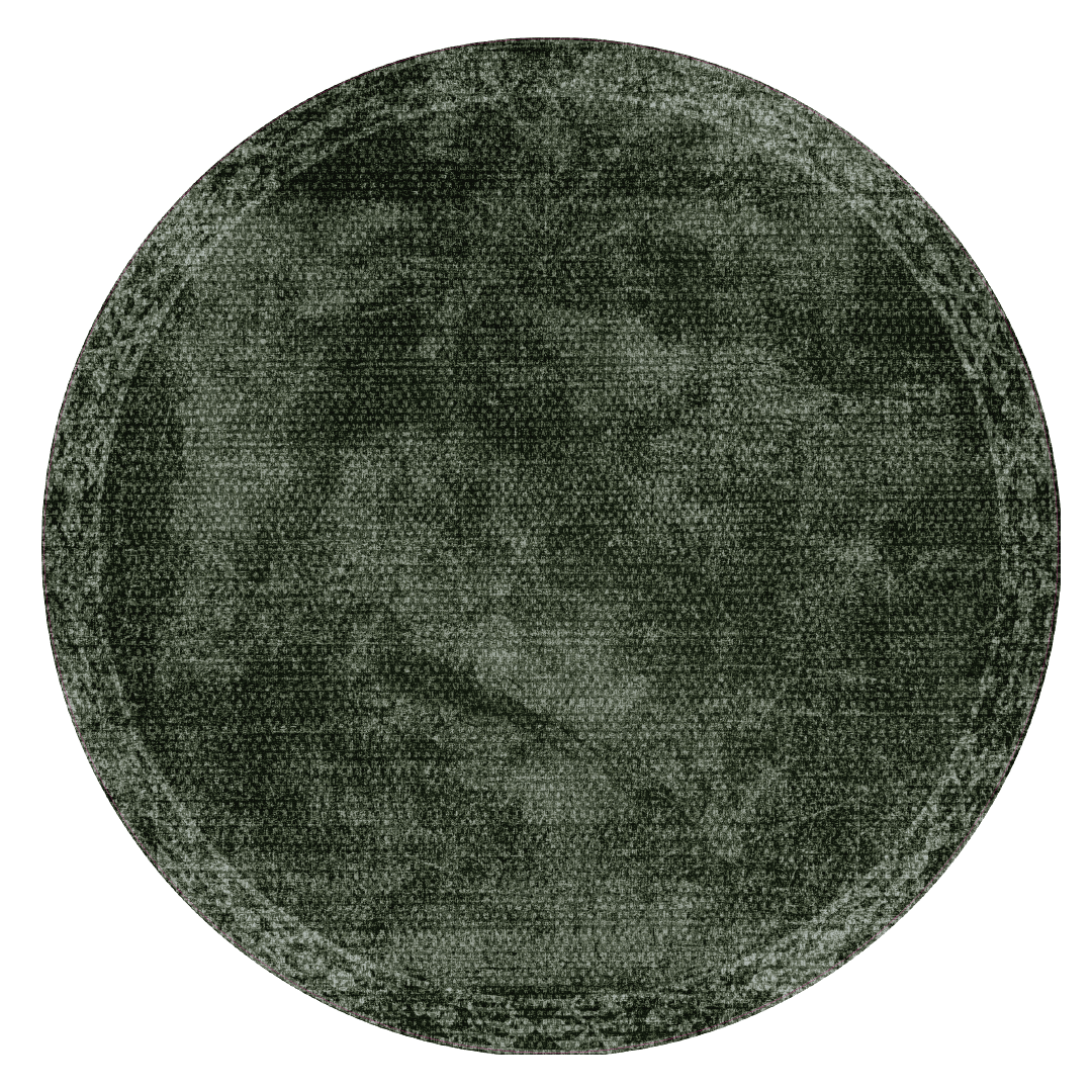 Evelyn FloorFlat | Green - Premium Vinyl Mat - Carolina Creekhouse Easy to Clean Premium Vinyl Mats