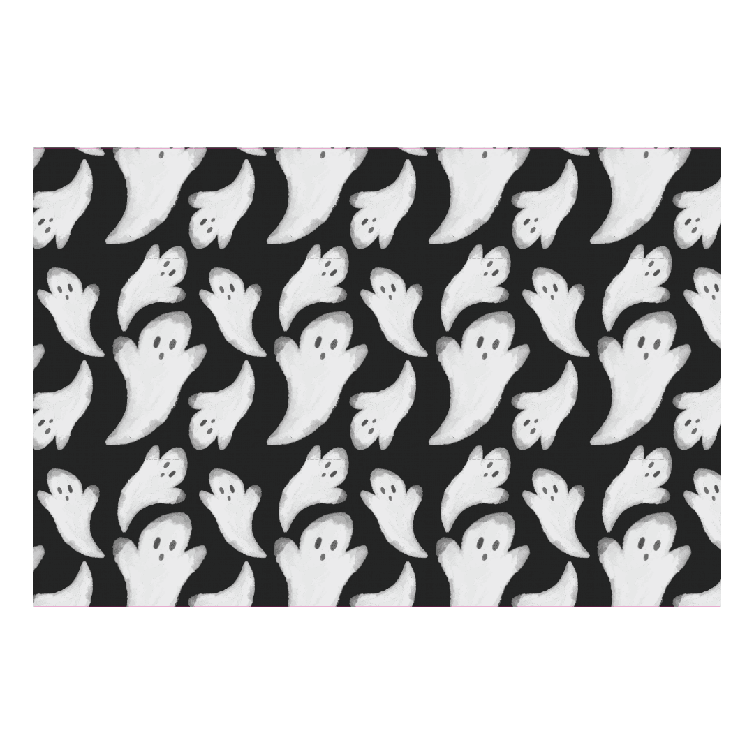 Fab-Boo-Lous FloorFlat | Black - Premium Vinyl Mat - Carolina Creekhouse Easy to Clean Premium Vinyl Mats