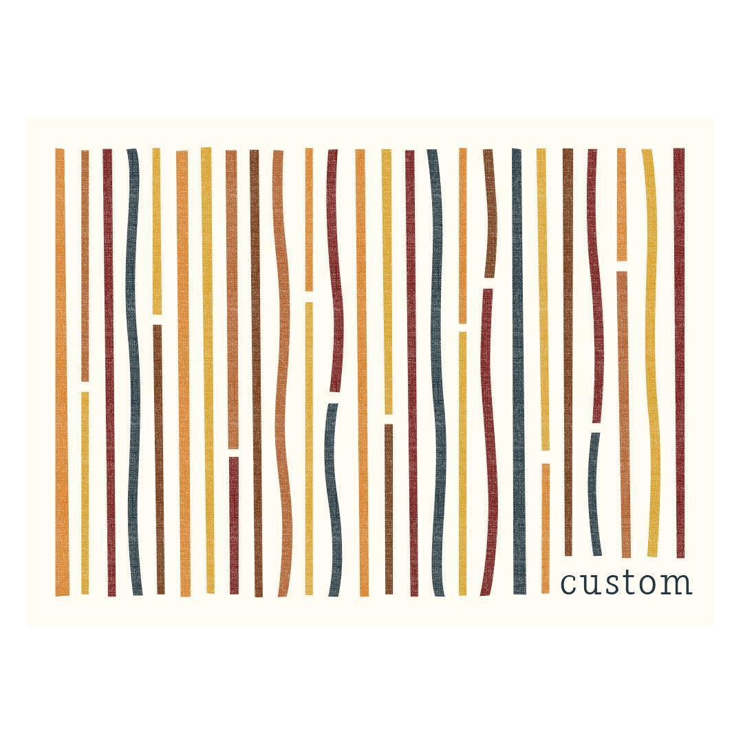 Custom Gather & Be Thankful FloorFlat - Premium Vinyl Floor Mat - Carolina Creekhouse Easy to Clean Premium Vinyl Mats