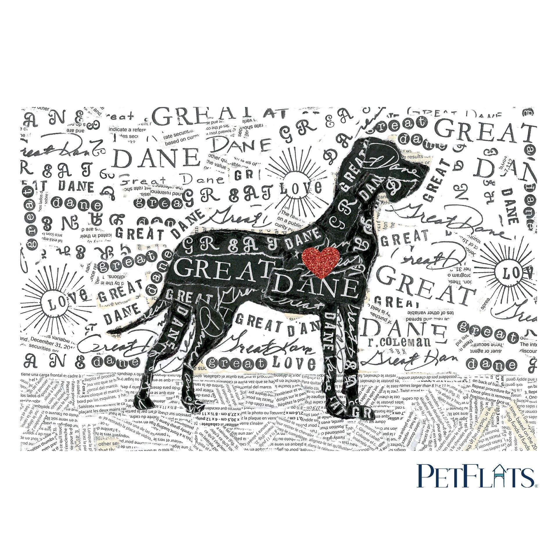 Great Dane PetFlat - Premium Vinyl Mat - Carolina Creekhouse Easy to Clean Premium Vinyl Mats