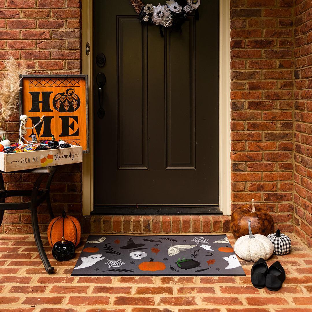 Boo-Tiful FloorFlat - Premium Vinyl Floor Mat - Carolina Creekhouse Easy to Clean Premium Vinyl Mats