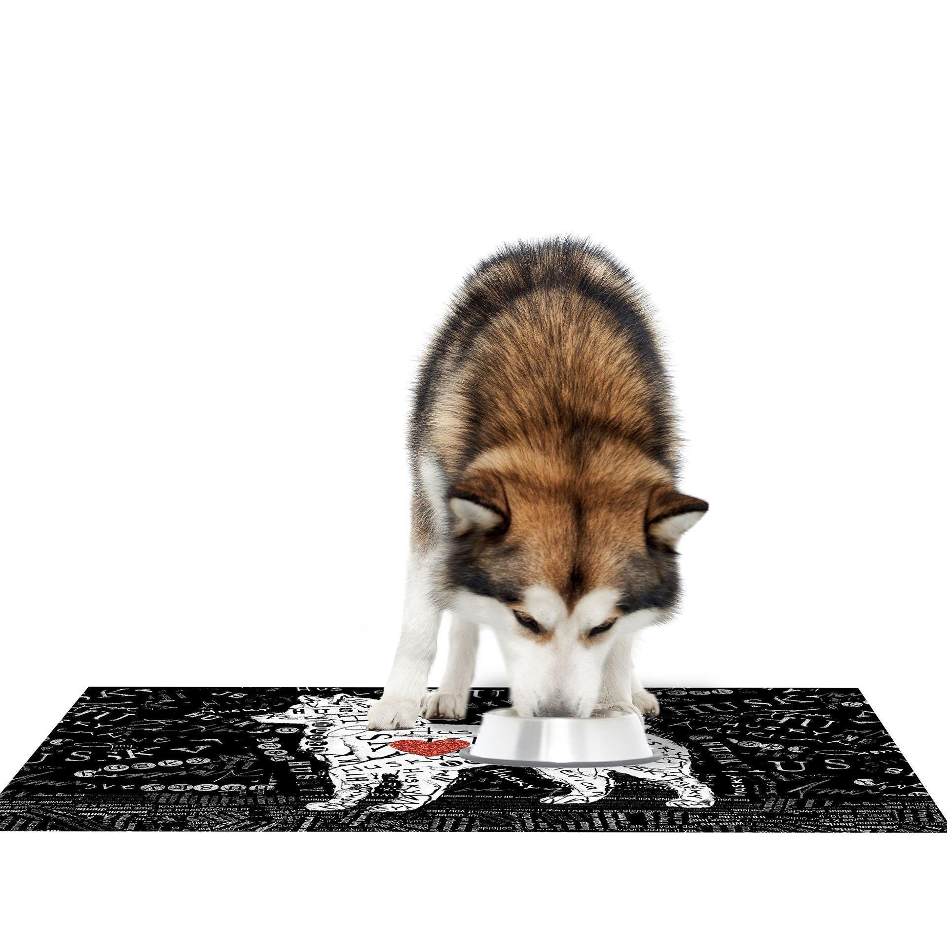 Husky PetFlat - Premium Vinyl Mat - Carolina Creekhouse Easy to Clean Premium Vinyl Mats