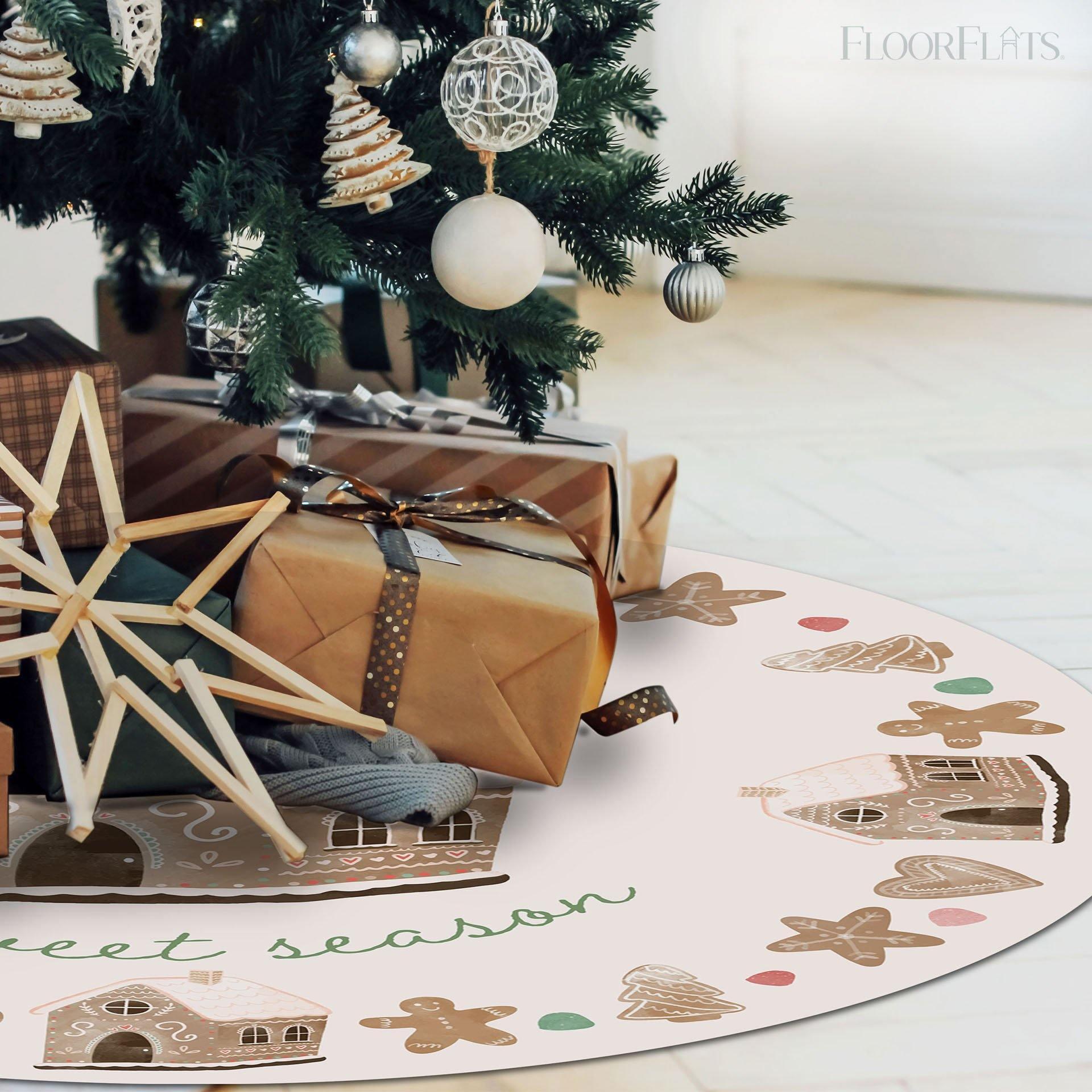 Gingerbread FloorFlat - Premium Vinyl Floor Mat - Carolina Creekhouse Easy to Clean Premium Vinyl Mats