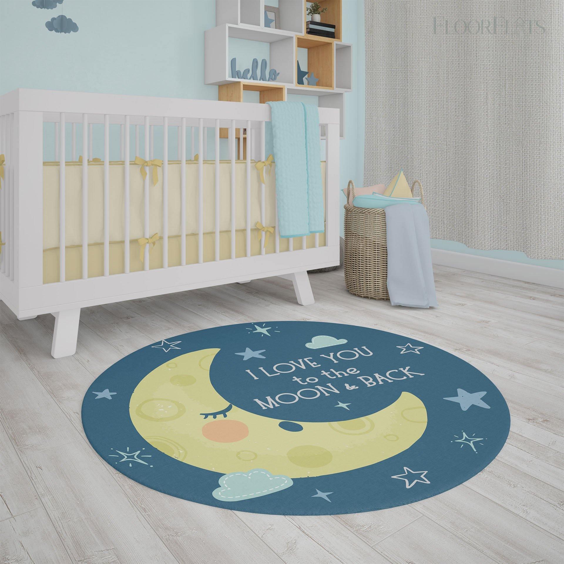 Moon and Back FloorFlat - Premium Vinyl Mat - Carolina Creekhouse Easy to Clean Premium Vinyl Mats