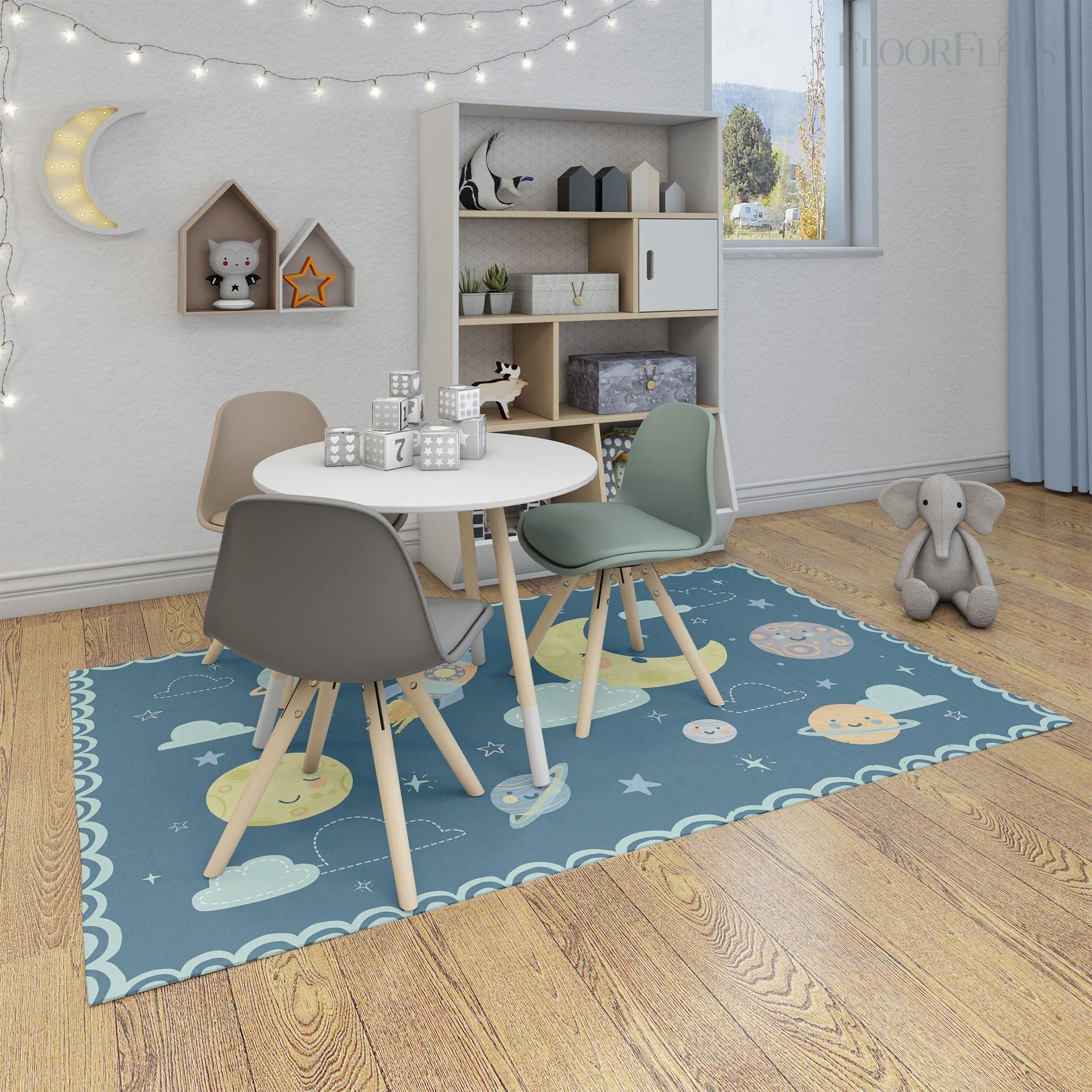 Moon Group FloorFlat - Premium Vinyl Mat - Carolina Creekhouse Easy to Clean Premium Vinyl Mats