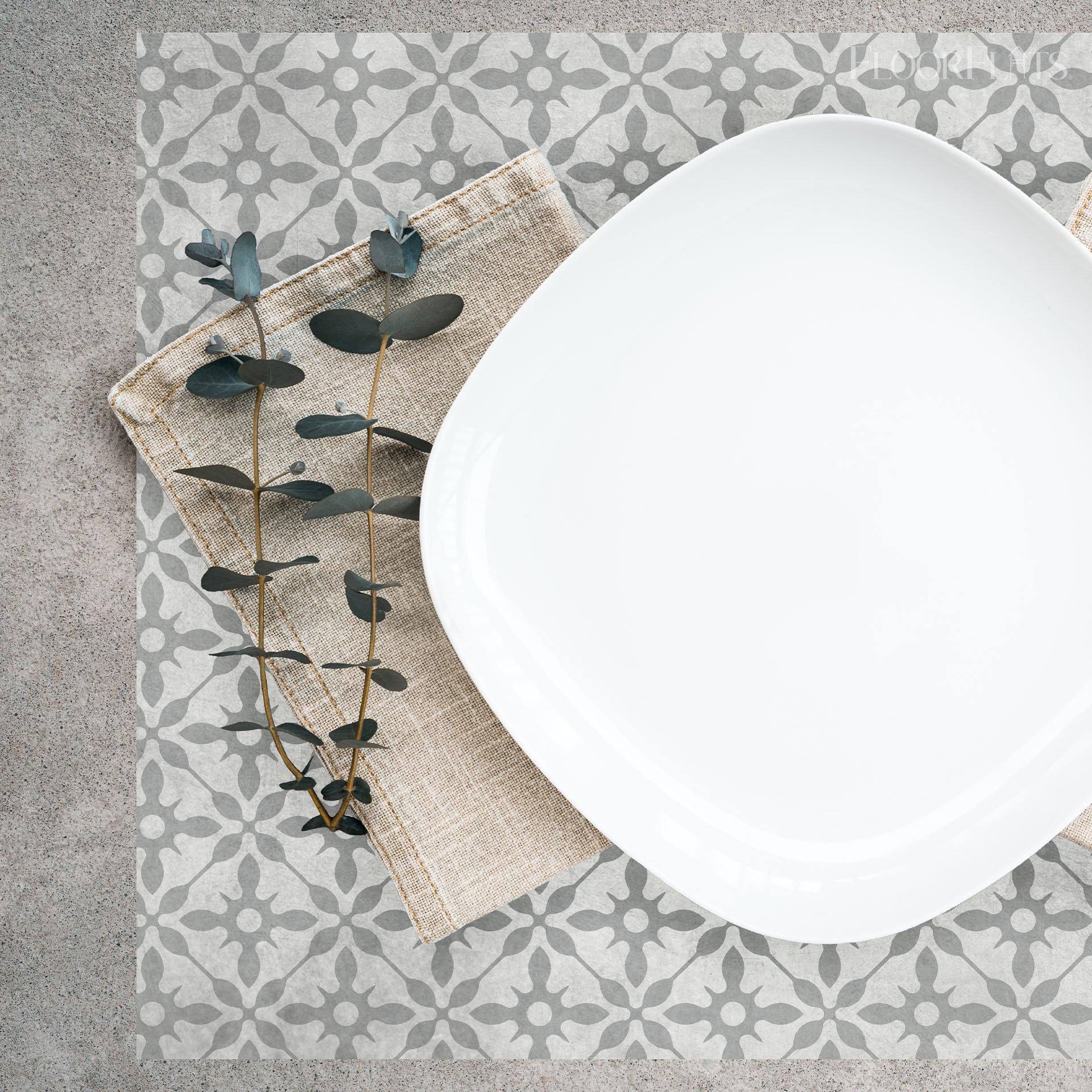 Rachel Placemat - Premium Vinyl Mat - Carolina Creekhouse Easy to Clean Premium Vinyl Mats