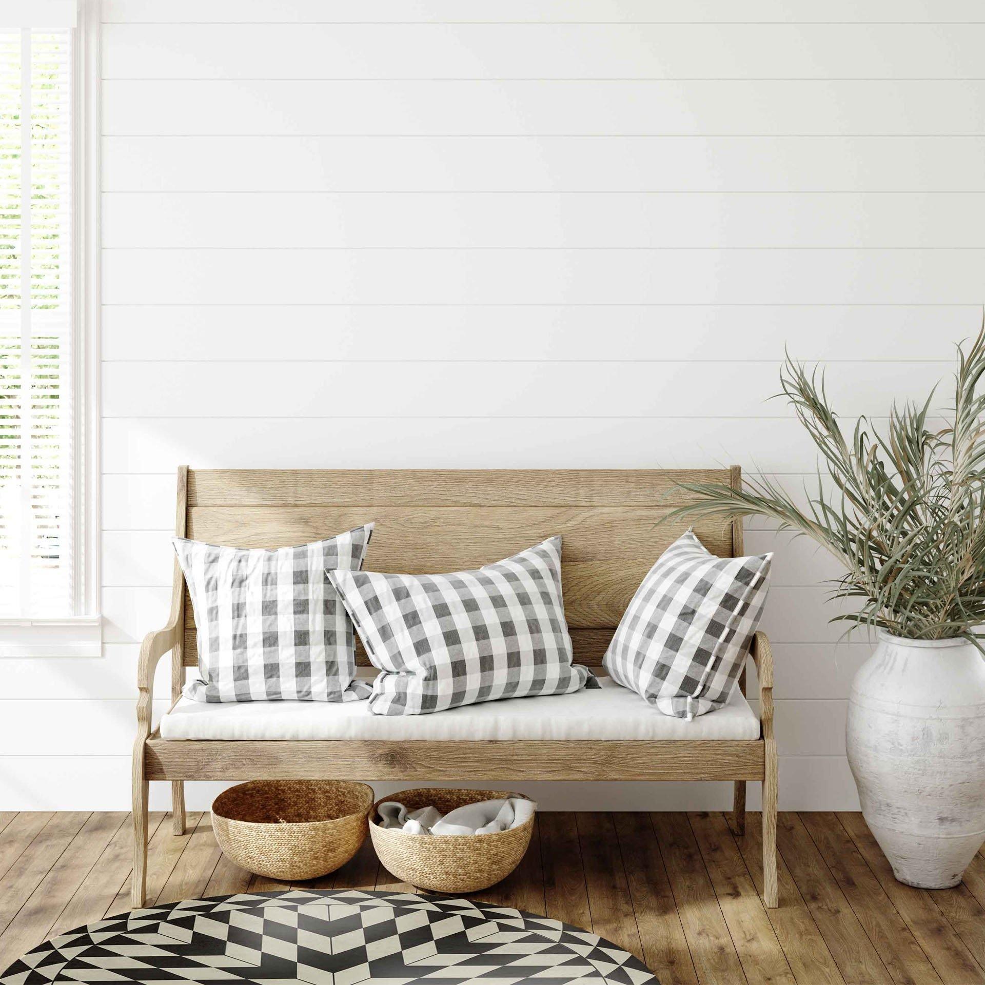 Lila FloorFlat | Black - Premium Vinyl Floor Mat - Carolina Creekhouse Easy to Clean Premium Vinyl Mats