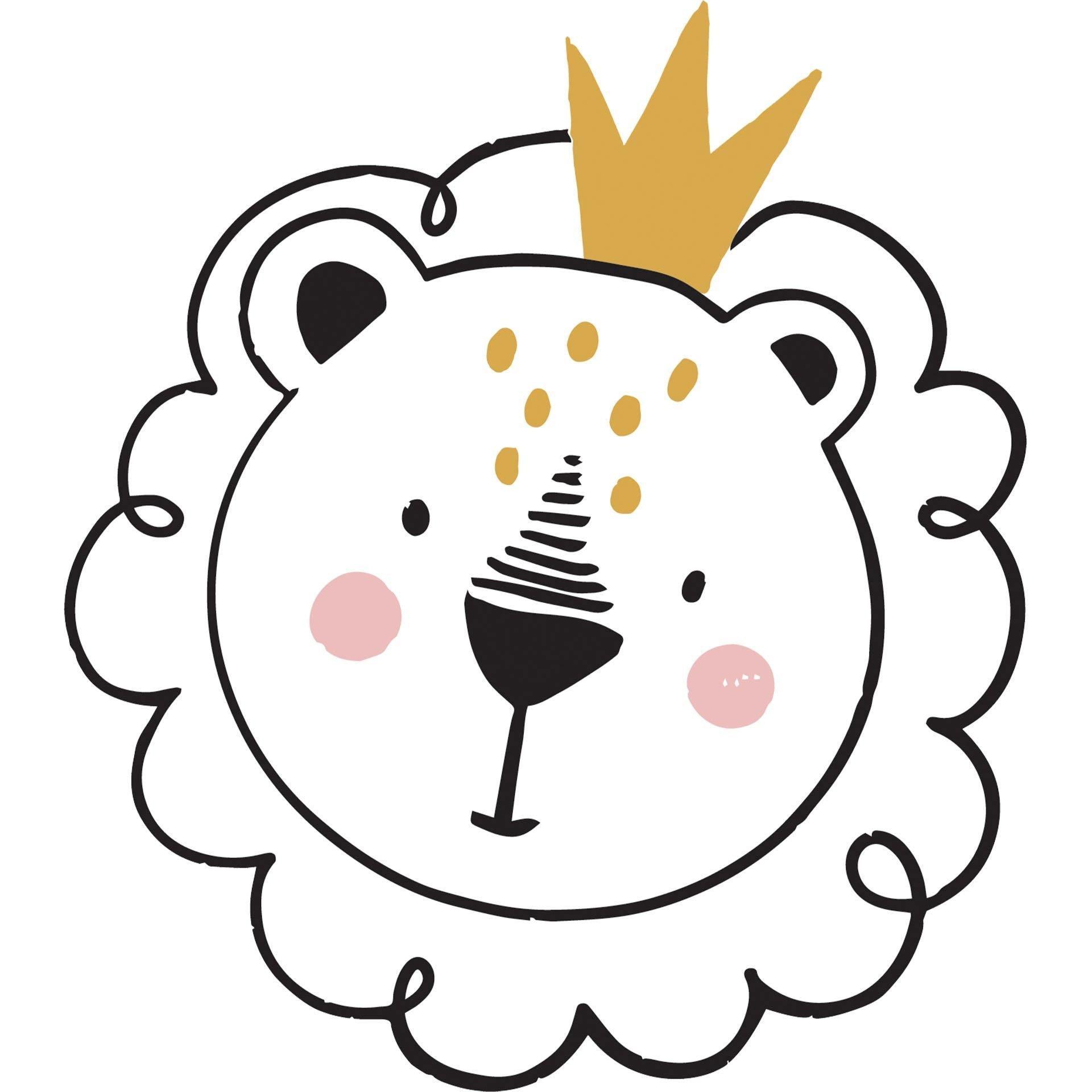 Safari Lion FloorFlat - Premium Vinyl Mat - Carolina Creekhouse Easy to Clean Premium Vinyl Mats