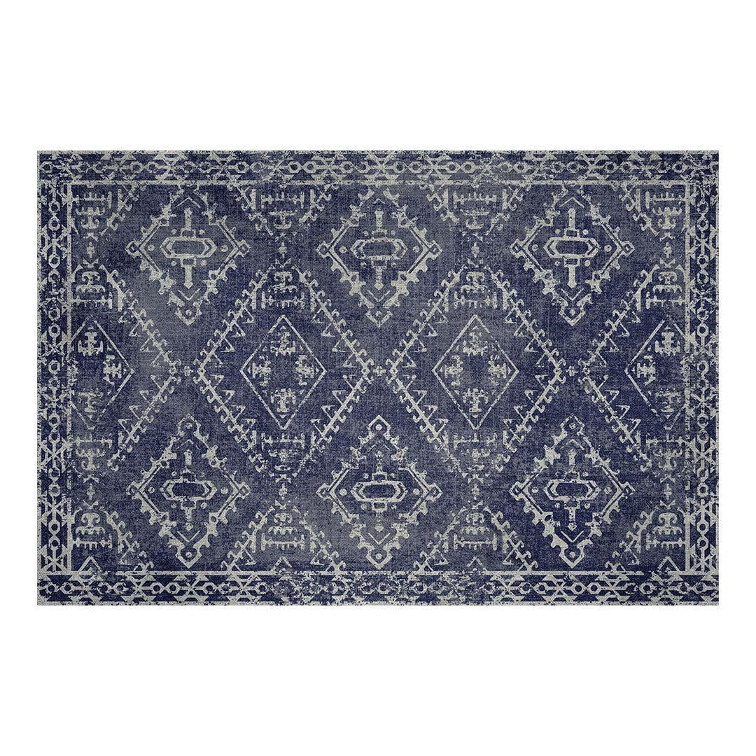 McCall Placemat | Navy - Carolina Creekhouse Easy to Clean Premium Vinyl Mats
